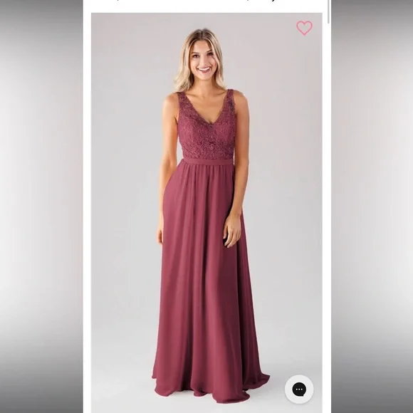 rosewood color bridesmaid dresses Kennedy Blue Macy Bridesmaid Dress